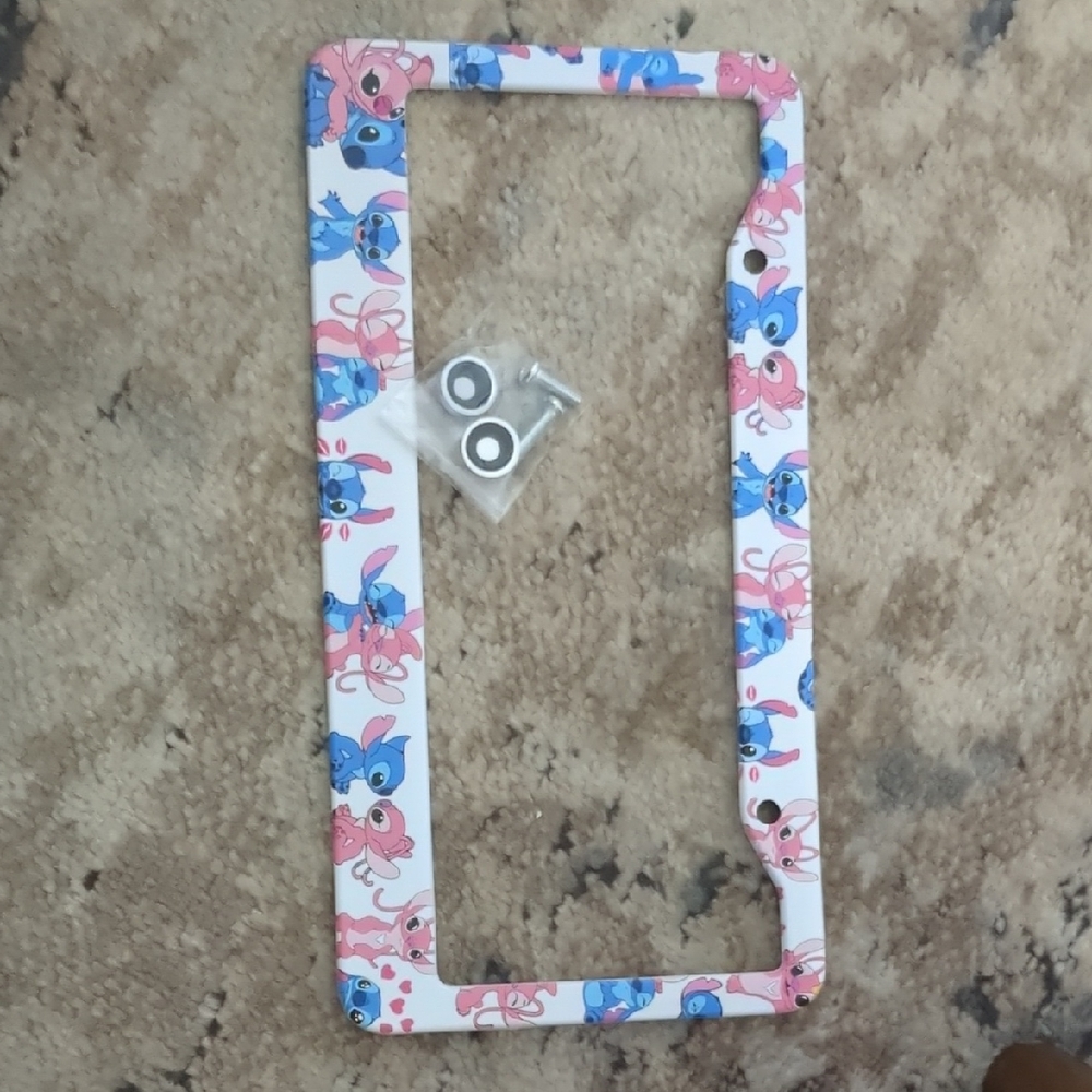 Colorful Cartoon License Plate Frame